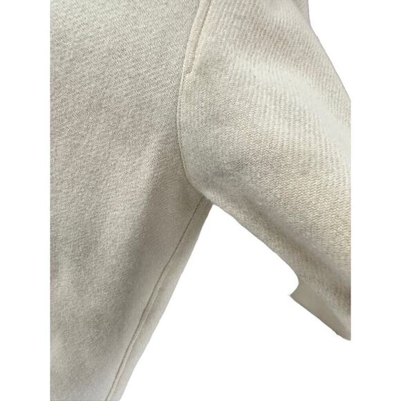 Vintage Reversible Burberry Blue Label Womens Coat Red Cotton/White Wool sz L/XL - Picture 10 of 11